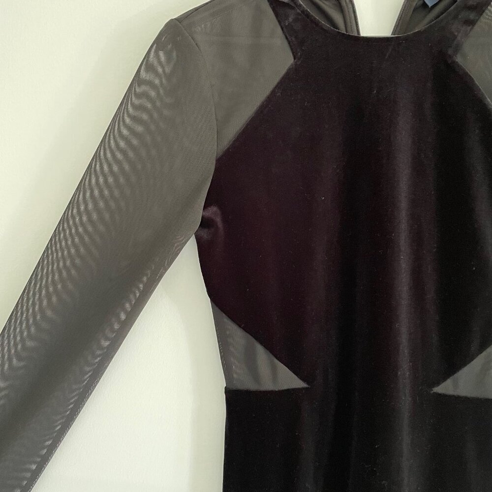French Connection Woman Black Long Sleeve Dress Size US 4 - Picture 2 of 6